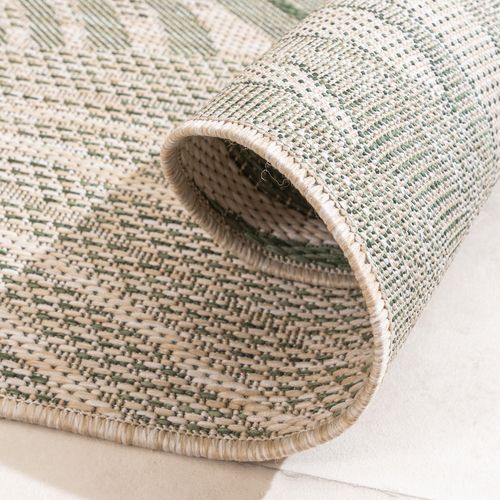 Tapis D'extérieur - Tiga Palm Vert - Rectangle - 160x230 Cm