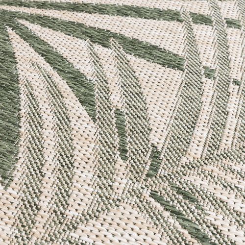 Tapis D'extérieur - Tiga Palm Vert - Rectangle - 160x230 Cm