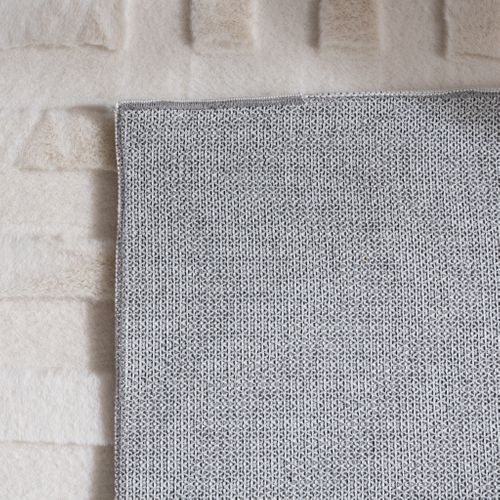 Tapis De Forme Irrégulière - Lines Crème - Asymétrique - 80x150 Cm