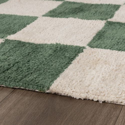 Tapis À Damier - Blox Vert