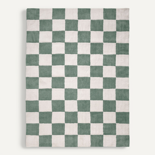 Tapis À Damier - Blox Vert