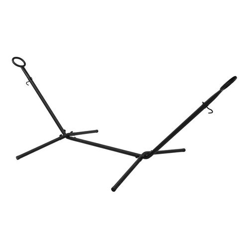 Support De Hamac Métal Noir 300 Cm