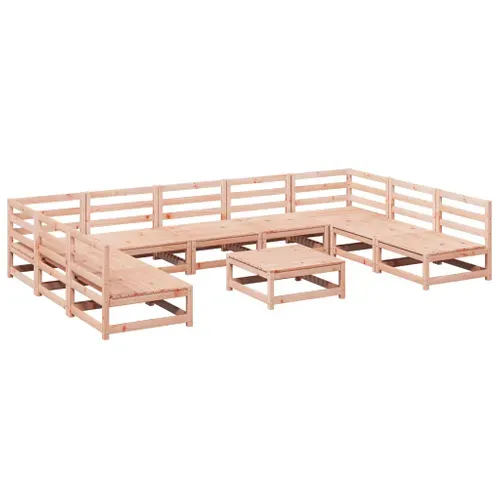 Salon De Jardin 10 Pièces Bois Massif sapin De Douglas