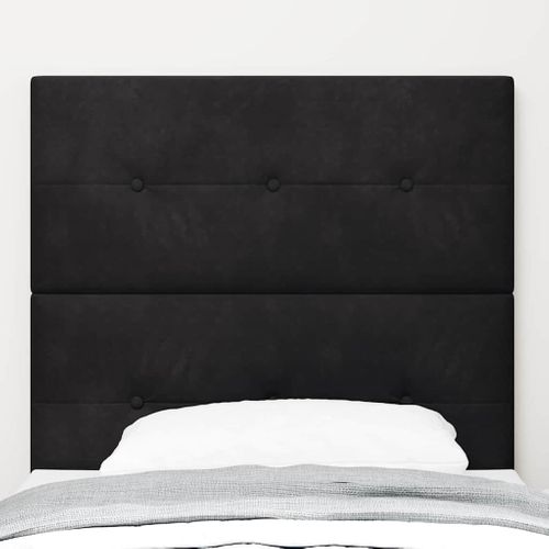 Tête De Lit Noir 100 Cm Velours