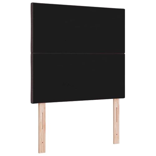 Tête De Lit En Tissu Géométrique Marron Foncé 90 Cm Tissu
