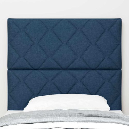 Tête De Lit Bleu 100 Cm Tissu