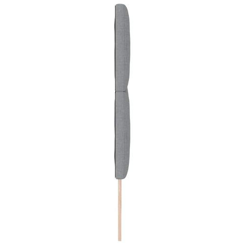 Tête De Lit En Tissu Géométrique Gris Clair 200 Cm Tissu