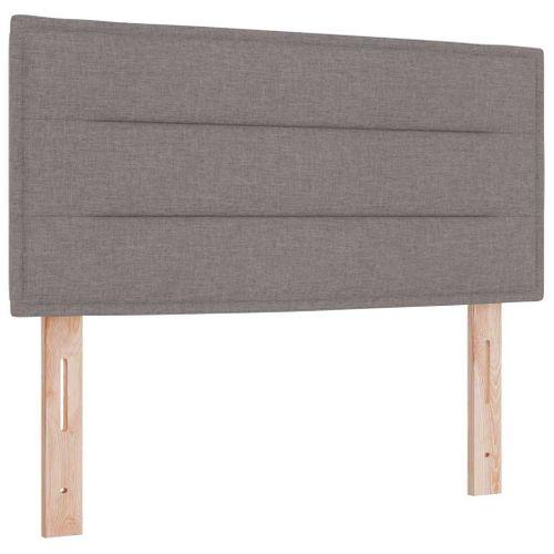 Tête De Lit LED Avec Des Lumières à LED Taupe 80 Cm Tissu
