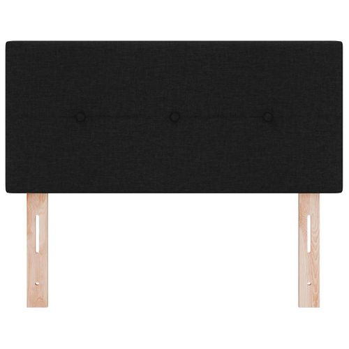 Tête De Lit LED Avec Des Lumières À LED Noir 90 Cm Tissu