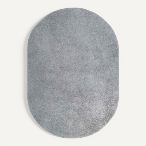 Tapis Shaggy À Poils Longs Navarra Gris Clair 300x200 Cm