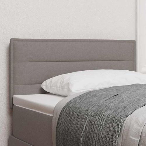 Tête De Lit Autre Avec Tête De Lit Taupe 100 Cm Tissu