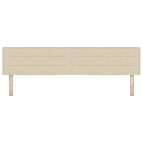 Tête De Lit Crème 200 Cm Tissu