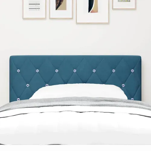 Tête De Lit Bleu Foncé 100 Cm Velours