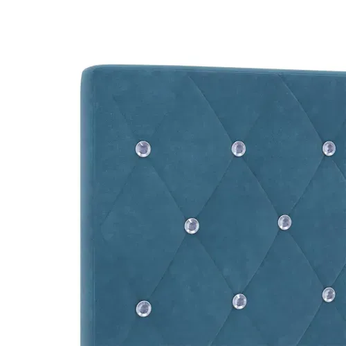 Tête De Lit Bleu Foncé 100 Cm Velours