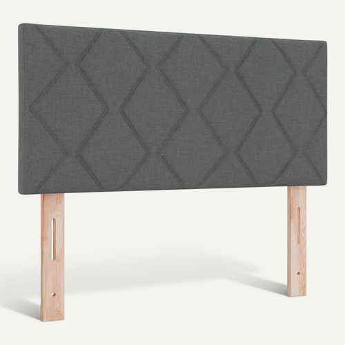 Tête De Lit Gris Foncé 100 Cm Tissu