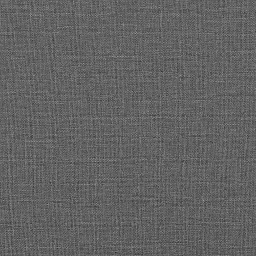 Tête De Lit Gris Foncé 100 Cm Tissu