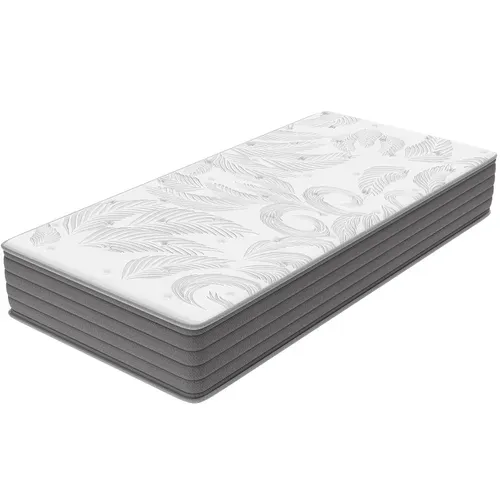 Matelas à Ressorts Ensachés 90x200 Epaisseur 22cm, 7 Zones