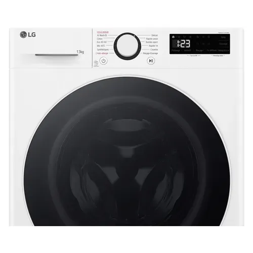 Lave-linge hublot LG F34R50WHS 13 kg Blanc