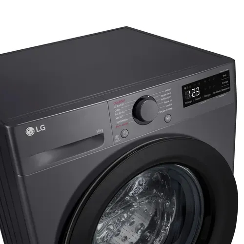 Lave-linge hublot LG F14R35MBS 10 kg Noir