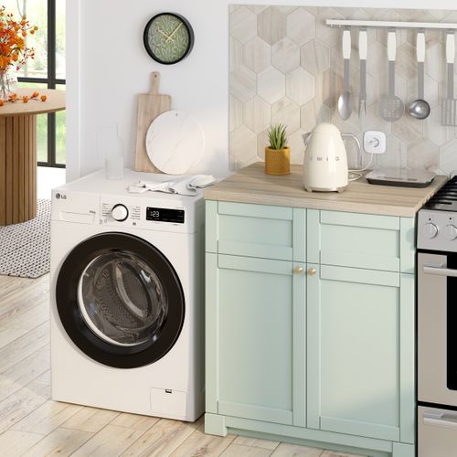 Lave-linge hublot séchant LG F964R35WR 9/6kg Blanc