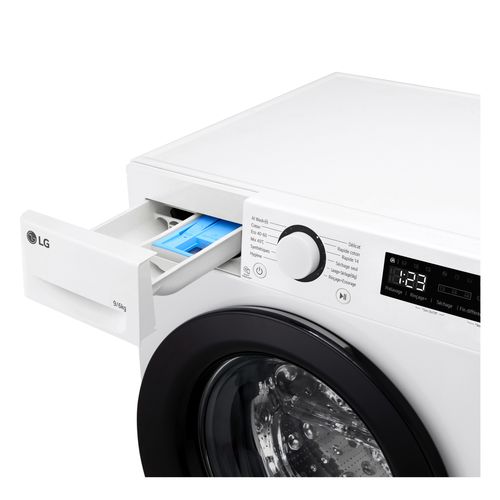 Lave-linge hublot séchant LG F964R35WR 9/6kg Blanc