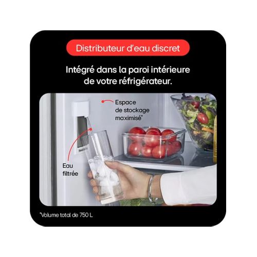 Réfrigérateur Multi-portes 750l Froid ventilé - Gmw765stgj