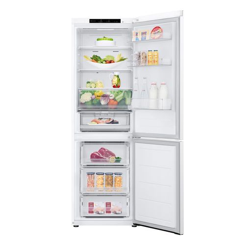 Réfrigérateur Combiné 186cm 344l Ventilé Blanc Gbv3100esw