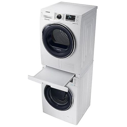 Skk-dd-kit De Superposition avec tablette Pour Sèche Linge Et Lave Linge