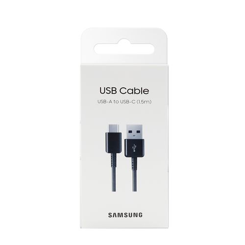 Câble Usb A/usb C 1,5 M 3a Noir