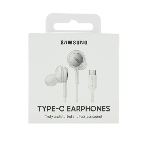 Eo-ic100bwe - Écouteur Akg Intra Auriculaire - Connecteur Type C, Blanc, Télécommande
