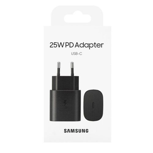 Adaptateur Samsung De Voyage À Charge Rapide Usb C 25w Noir