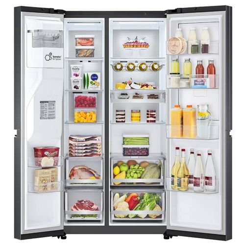 Réfrigérateur Américain 91cm 635l Nofrost Noir - Gsjv90mcae