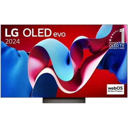 TV Oled 55" (139 Cm) - 4k Uhd - 55c4 - Processeur A9 Ai 4k Gen7 - 120 Hz - Dolby Vision
