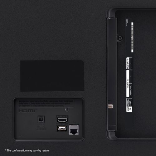 Téléviseur 4K UHD 65'' 164 cm LG 65UT80006LA vue de derrière