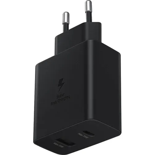 Ep-ta220nbegeu - Adaptateur Secteur Duo Usb Type C et Usb A - 35w, Noir (emballage Original)