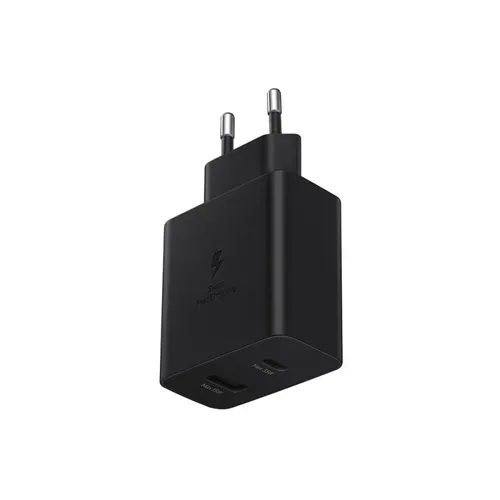 Ep-ta220nbegeu - Adaptateur Secteur Duo Usb Type C et Usb A - 35w, Noir (emballage Original)