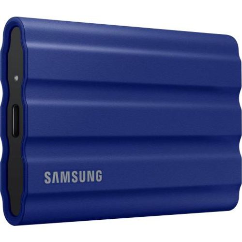 Disque Ssd Externe  Portable T7 Shield Mu Pe2t0r Eu Usb Type C 2 To Bleu