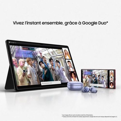 Tablette Tactile Galaxy Tab s8+  Sm-x800nzaaeub