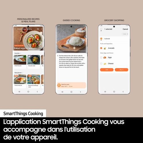 Four micro-onde encastrable SAMSUNG NQ5B4513GBK 50 L