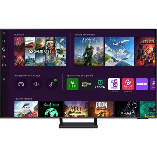 Téléviseur QLED 55'' 140 cm SAMSUNG 55Q70C vue d'ambiance 1