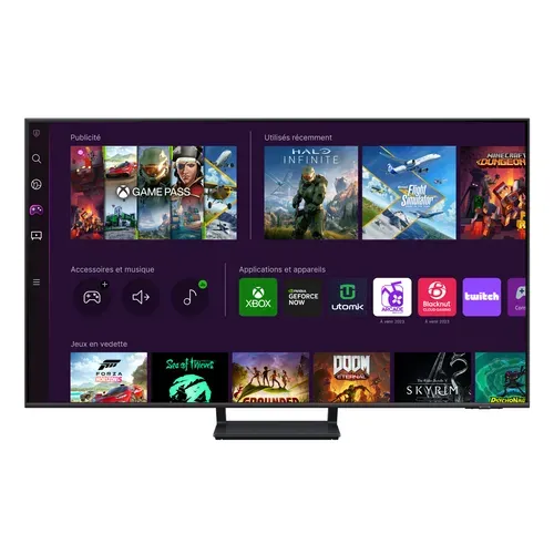 Téléviseur QLED 55'' 140 cm SAMSUNG 55Q70C vue de face