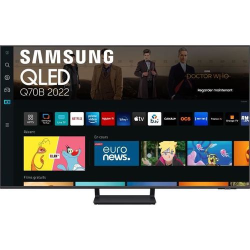 Téléviseur QLED 55'' 140 cm SAMSUNG 55Q70C vue 3/4
