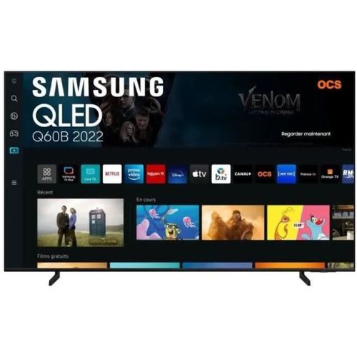 Téléviseur QLED 55'' 140 cm SAMSUNG 55Q60C vue 3/4