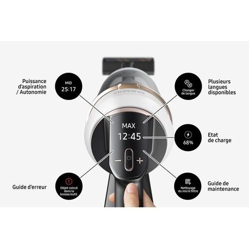 Jet 85 Complete Vs20c85g4tb - Aspirateur Balai Sans Fil - Puissance 210 Aw - Autonomie 60 Min - 3 B