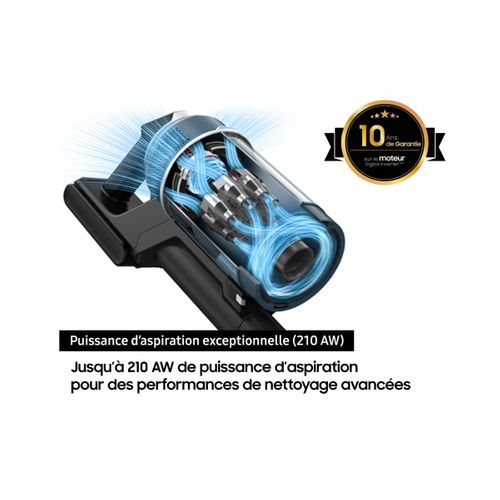 Aspirateur Balai Rechargeable 25.2v Noir - Jet 95 Premium
