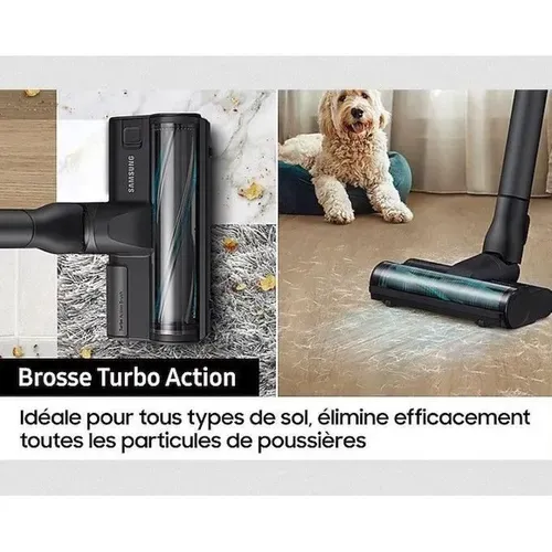 Aspirateur Balai Sans Fil  Jet 75e Complete - Puissance 200aw - Autonomie 60mn - Vs20b75cr5