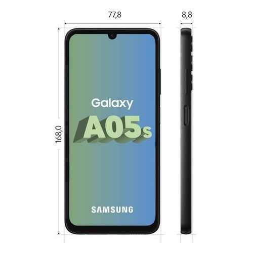 Smartphone  Galaxy A05s 6.7" Double Nano Sim 64 Go Noir