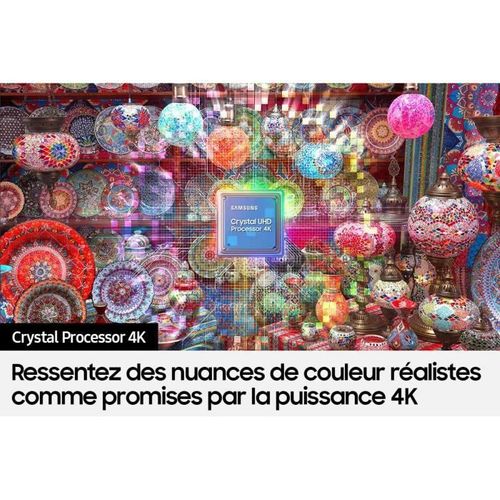 Téléviseur 4k LED 50'' 125cm SAMSUNG 50CU7025