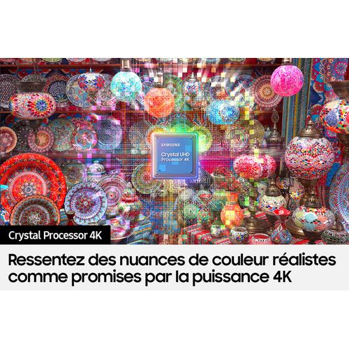 Téléviseur 4k Uhd 55'' 138cm Samsung 55cu7095
