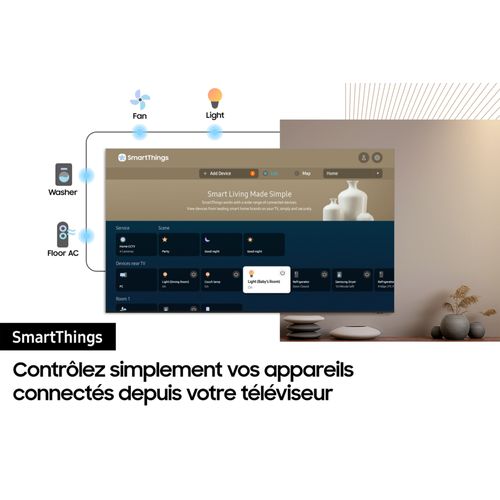 Téléviseur 4k Uhd 55'' 138cm Samsung 55cu7095